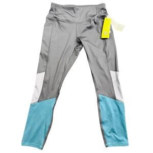 all in motion Leggings, Women's Gray / Green / White NWT - Small